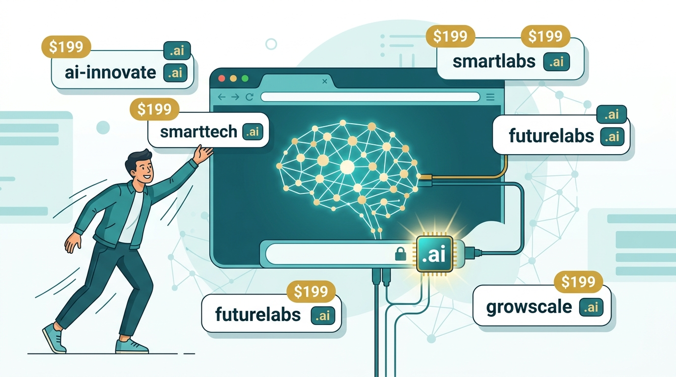 .ai Domains for Startups: What's Still Affordable in 2026