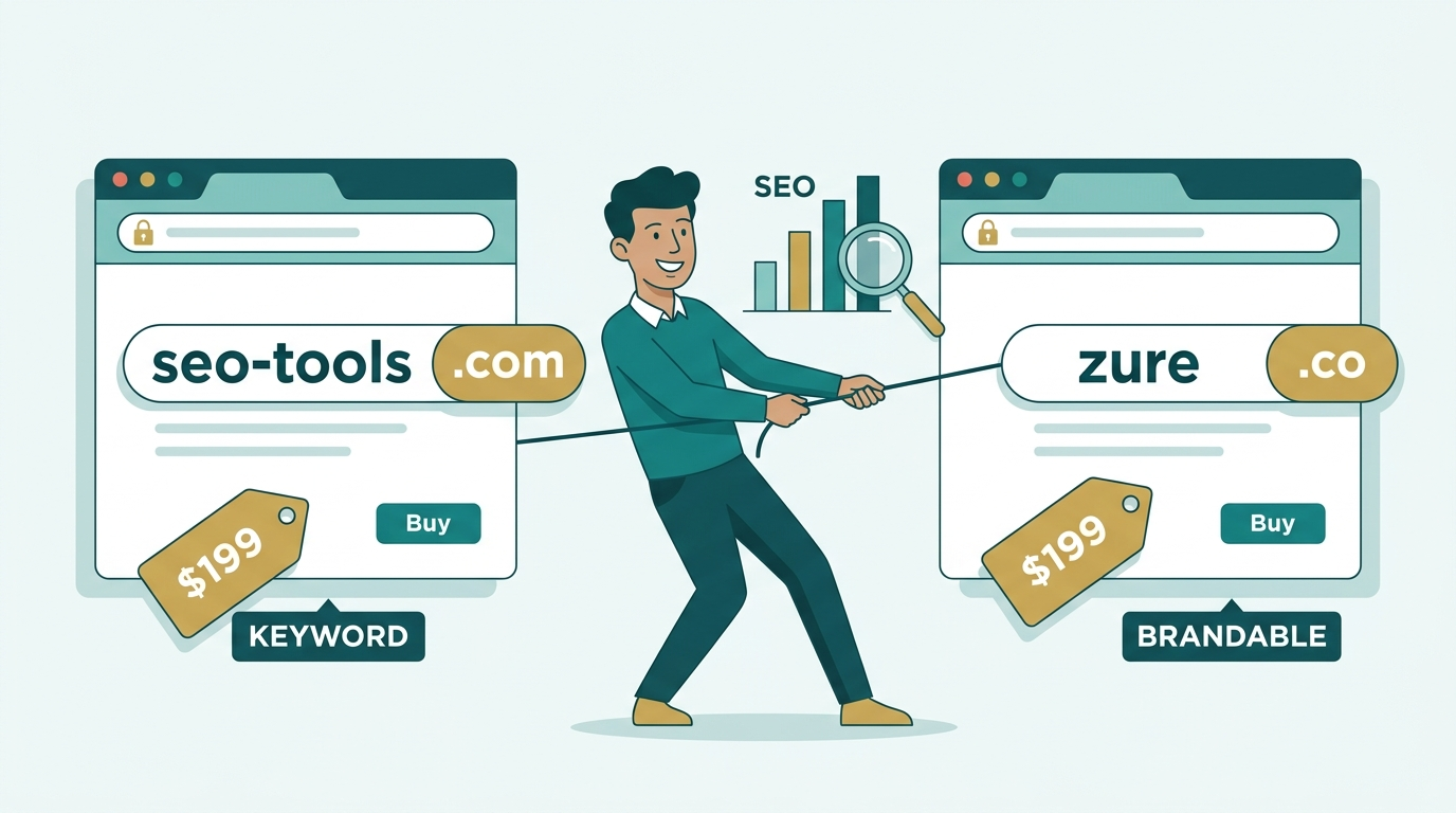 Keyword Domains vs. Brandable Domains: Which Wins for SEO in 2026?